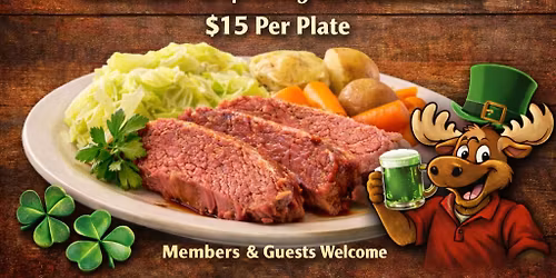 St Patrick\u2019s Day Dinner 