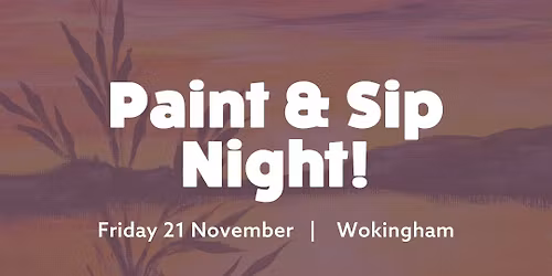 Charity Paint & Sip Night