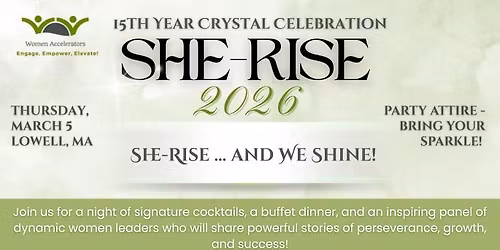 SheRise We Shine: Celebration of Women Accelerators\u2019 15th Anniversary