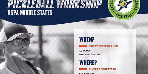 RSPA Pickleball Certification Workshop