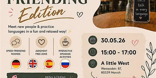 teaLingual: Speed Friending Language Exchange | Munich