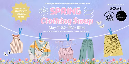 SRP Clothing Swap -SPRING