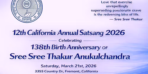 California Annual Satsang