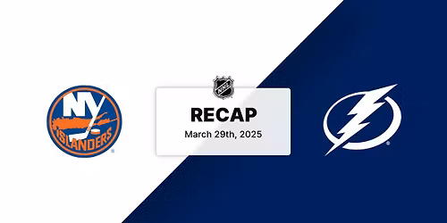 New York Islanders vs. Tampa Bay Lightning