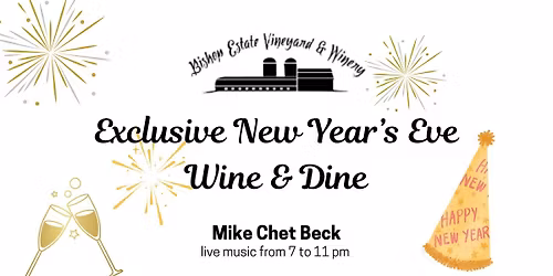 Exclusive New Year's Eve Wine & Dine at Bishop Estate