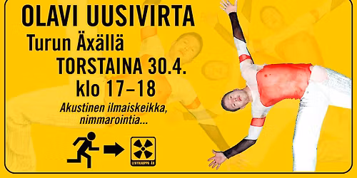 Olavi Uusivirran akustinen ilmaiskeikka Turun \u00c4x\u00e4ll\u00e4 torstaina 30.4. klo 17!
