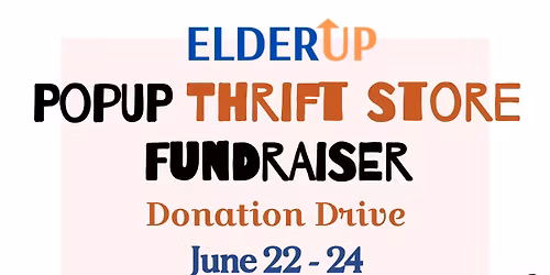 Donation Drive: Thrift Store Fundraiser