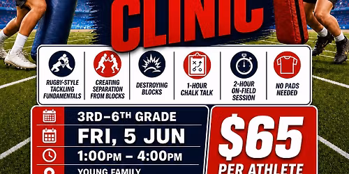 Summer Football Tackling Clinic 