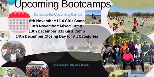 upcoming boot camp