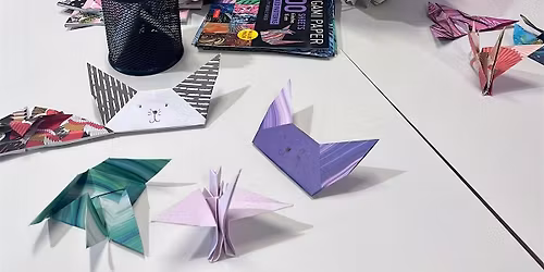 Origami Garland Workshop with designer Mhairi McBeath