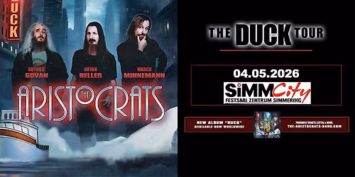 THE ARISTOCRATS \u2022 The Duck Tour 2026 \u2022 Wien