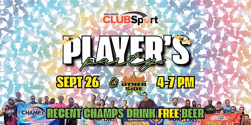 Orlando Club Sport Player's Party