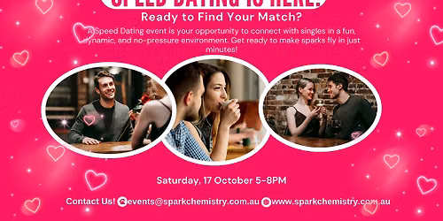 Melbourne Speed Dating for Singles Aged 35\u201350 | Spark Chemistry