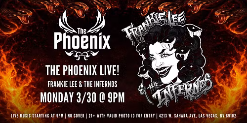 \ud83d\udd25 Frankie Lee & The Infernos LIVE at The Phoenix! \ud83d\udd25