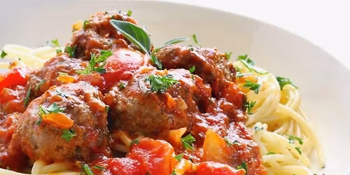 Spaghetti & Meatballs Family Cooking Class Ages 6+