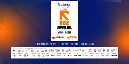 Shukhee presents Rise Above All 2025 powered by MTB