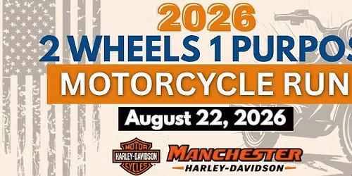 2 Wheels 1 Purpose Motorcycle Run