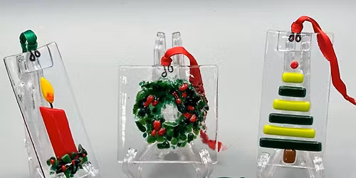 Glass Fusing Sampler: Holiday Ornaments