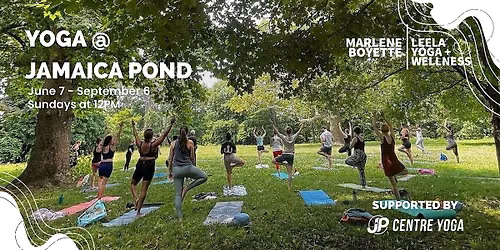 Yoga @ Jamaica Pond  w\/ Marlene Boyette