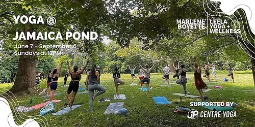 Yoga @ Jamaica Pond  w\/ Marlene Boyette