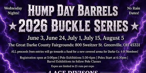 2026 Hump Day Barrels Series Show 2 