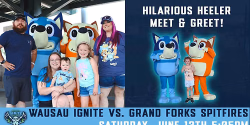 Saturday, June 13th - Hilarious Heeler Meet & Greet