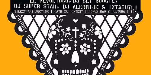 Noche de Cumbia & Calaveras. Fundraiser for Sol Collective