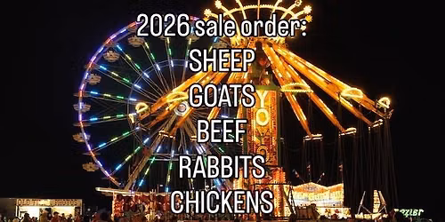 2026 Marion County Junior Livestock Auction