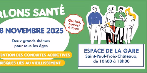 2\u00e8me \u00e9dition Salon de la Pr\u00e9vention "Parlons Sant\u00e9"