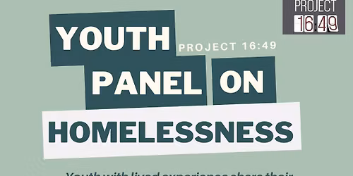 Youth Panel On Homelessness