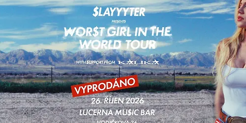 Slayyyter WORT GIRL IN THE WORLD TOUR support KALIKA