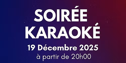 Soir\u00e9e Karaok\u00e9 anim\u00e9e par Maugan