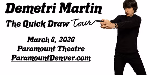 Demetri Martin: The Quick Draw Tour