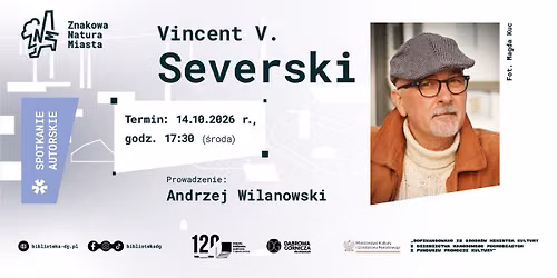 Spotkanie autorskie z Vincentem V. Severskim 