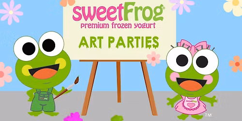 April's Paint Party at sweetFrog Kent Island