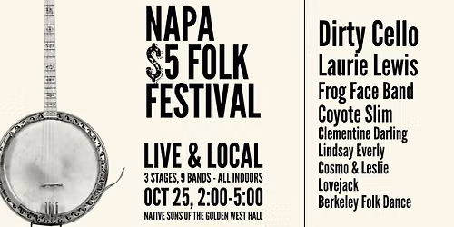 Napa $5 Folk Festival