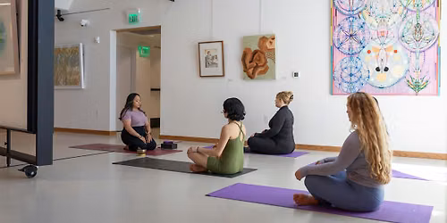 Yoga and Sound in the Gallery - July Session