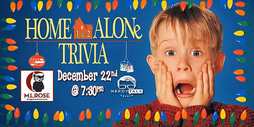 Home Alone 1 & 2 Trivia Night in Franklin! 