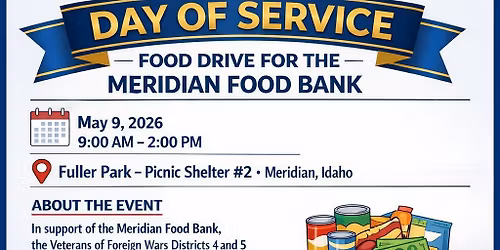 Meridian Food Bank food collection