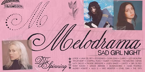 Melodrama: Sad Girl Indie Night - Perth
