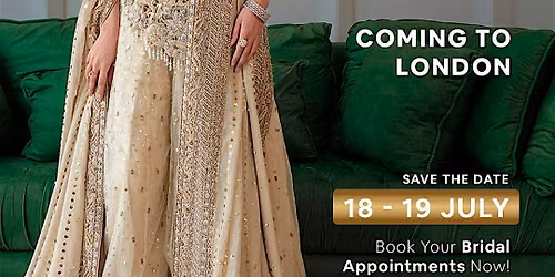 Saira Shakira Bridal Trunk Show
