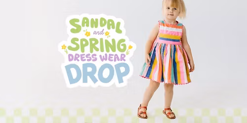 Sandal & Spring Dress Drop is here! \ud83c\udf38