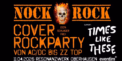 Nockrock & Times Like These \/ Cover Rock Party - Konzert 100% Schlagerfrei!