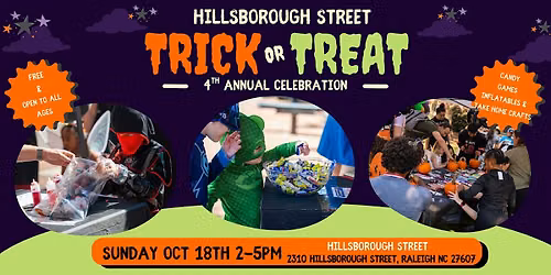 Hillsborough Street Trick or Treat