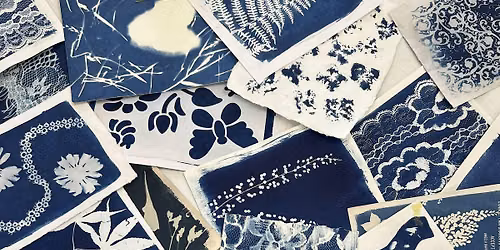 Eve Sage Cyanotypes x Ula Crafternoons!