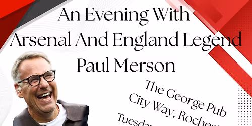 An Evening with Arsenal & England Legend Paul Merson