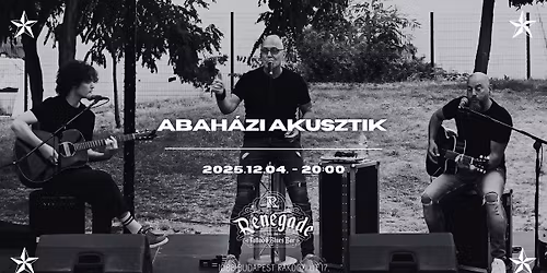 Abah\u00e1zi Akusztik
