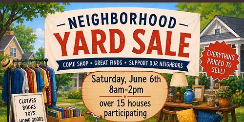 Neighborhood yard sales, High Point Subdivision Gulfport,Ms 