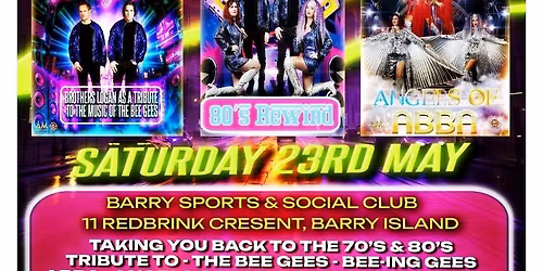 back to the 70s&80s fancy dress event