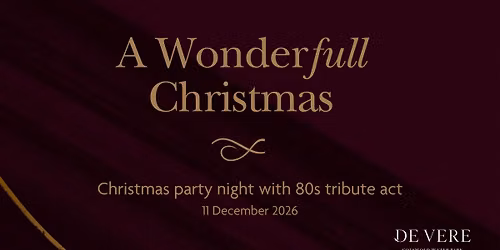 De Vere Cotswold Water Park party night with 80s tribute act
